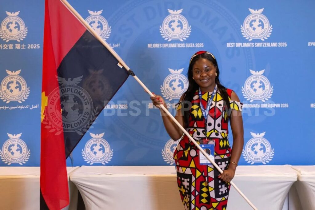 Jovem angolana Ólga José representa Angola no maior encontro mundial para jovens líderes em Genebra