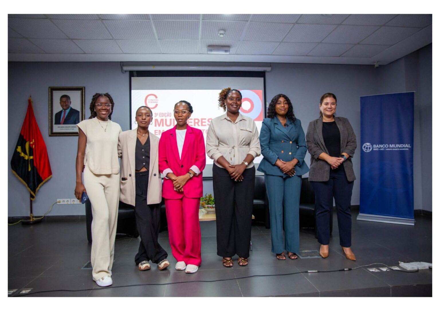 Evento Conexão Feminina do Banco Mundial em Angola reuniu especialistas para discutir educação, emprego e autonomia feminina