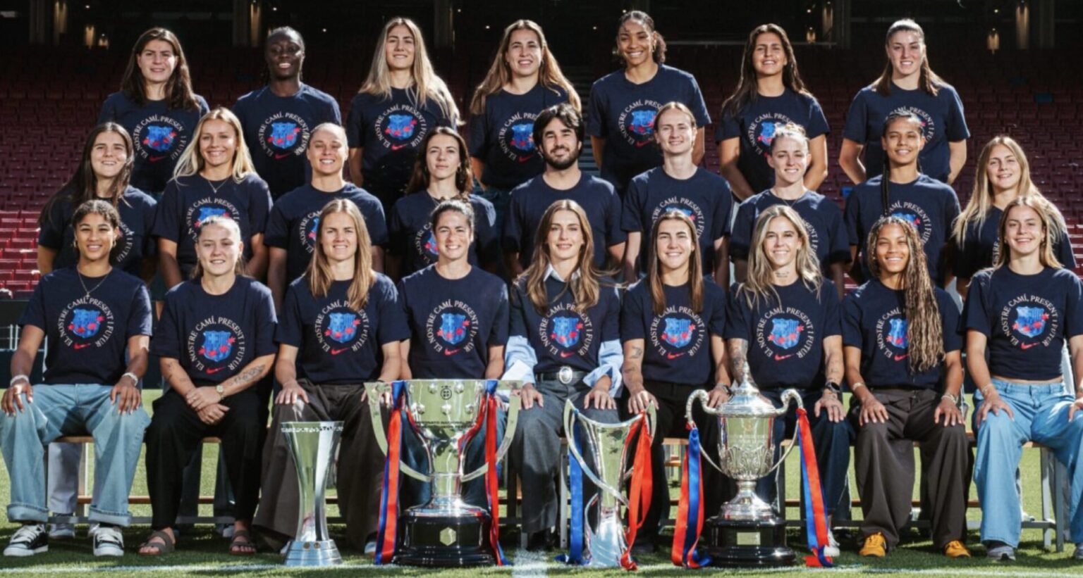 Barcelona Feminino domina futebol europeu com quatro títulos na temporada 2026